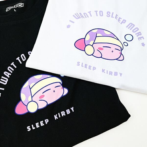 星のカービィ Tシャツ スリープ M ホワイト アパレル