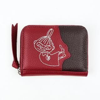 <img class='new_mark_img1' src='https://img.shop-pro.jp/img/new/icons15.gif' style='border:none;display:inline;margin:0px;padding:0px;width:auto;' />ムーミン リトルミイ 本革カードポーチ カードケース 小銭入れ MOOMIN