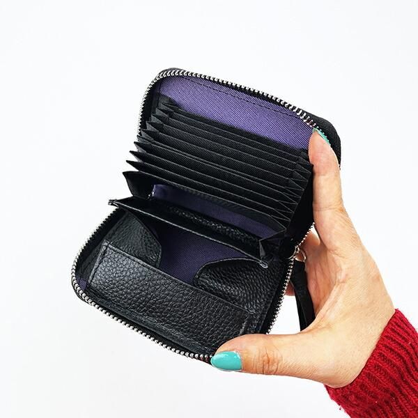 ここニョロ　11本セット ムーミン ニョロニョロ 本革カードポーチ カードケース 小銭入れ