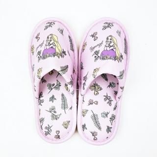 <img class='new_mark_img1' src='https://img.shop-pro.jp/img/new/icons15.gif' style='border:none;display:inline;margin:0px;padding:0px;width:auto;' />ディズニー ラプンツェル フォレストプラント スリッパ 約22cm～24cm対応 ルームシューズ パープル Disney