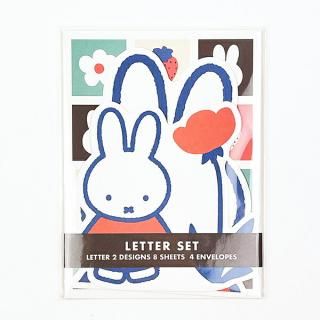 <img class='new_mark_img1' src='https://img.shop-pro.jp/img/new/icons15.gif' style='border:none;display:inline;margin:0px;padding:0px;width:auto;' />ミッフィー miffy フラワー ダイカットカードレター レターセット 文具 日本製