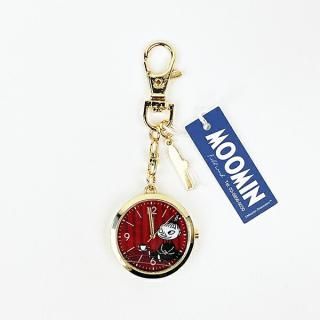 <img class='new_mark_img1' src='https://img.shop-pro.jp/img/new/icons15.gif' style='border:none;display:inline;margin:0px;padding:0px;width:auto;' />ムーミン リトルミイ チャーム付きキーチェーンウォッチ(レッド) 時計 MOOMIN
