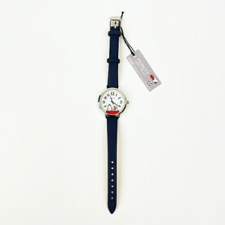 <img class='new_mark_img1' src='https://img.shop-pro.jp/img/new/icons15.gif' style='border:none;display:inline;margin:0px;padding:0px;width:auto;' />スヌーピー フライングウォッチ ネイビー 時計