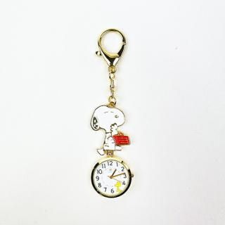 <img class='new_mark_img1' src='https://img.shop-pro.jp/img/new/icons15.gif' style='border:none;display:inline;margin:0px;padding:0px;width:auto;' />スヌーピー キーチャームウォッチ ごはん 時計 キーホルダー  SNOOPY