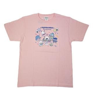 <img class='new_mark_img1' src='https://img.shop-pro.jp/img/new/icons15.gif' style='border:none;display:inline;margin:0px;padding:0px;width:auto;' />サンリオ はぴだんぶい 5th おむすび Tシャツ(M) ピンク Sanrio アパレル