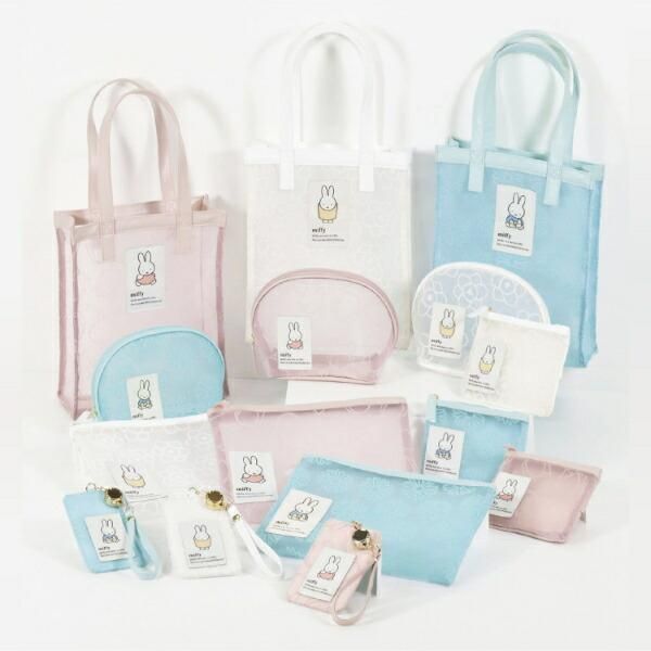 ミッフィー miffy メッセージカード ブルー フラワーシリーズ