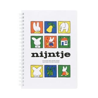 <img class='new_mark_img1' src='https://img.shop-pro.jp/img/new/icons15.gif' style='border:none;display:inline;margin:0px;padding:0px;width:auto;' />ミッフィー miffy 70th ナインチェ A5リングノート ホワイト 文具 日本製