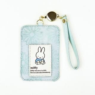 <img class='new_mark_img1' src='https://img.shop-pro.jp/img/new/icons15.gif' style='border:none;display:inline;margin:0px;padding:0px;width:auto;' />ミッフィー miffy パスケース ブルー フラワーシリーズ
