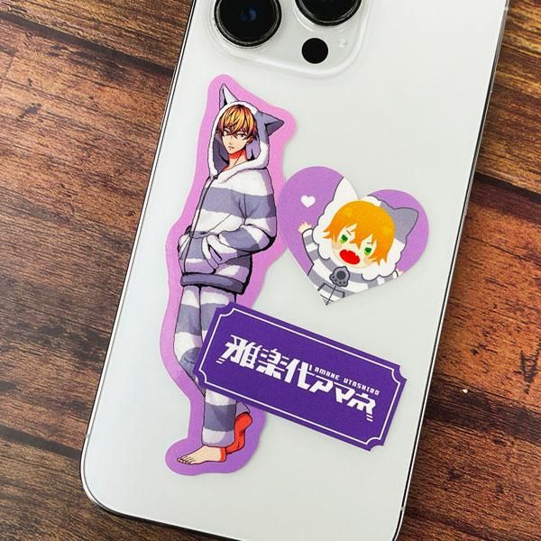 雅楽代アマネ 3種ステッカーセット ウタシロ
