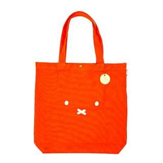 <img class='new_mark_img1' src='https://img.shop-pro.jp/img/new/icons15.gif' style='border:none;display:inline;margin:0px;padding:0px;width:auto;' />ミッフィー miffy トートバッグ (フェイスオレンジ)