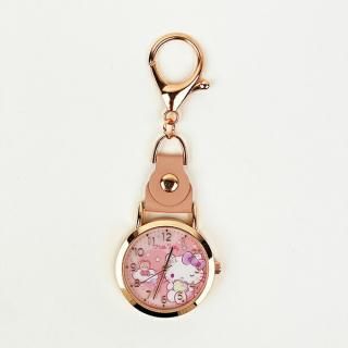 <img class='new_mark_img1' src='https://img.shop-pro.jp/img/new/icons15.gif' style='border:none;display:inline;margin:0px;padding:0px;width:auto;' />サンリオ ハローキティ おすましキーチェーンウォッチ(ピンク) 時計 Sanrio