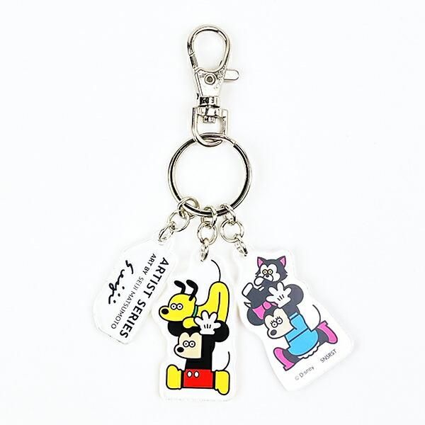 ディズニーの3連アクリルキーホルダー