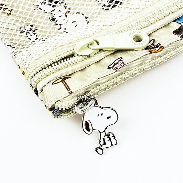 スヌーピー バスストップブラウン マルチポーチセット トラベル SNOOPY