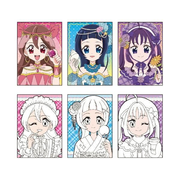 プリキュアのぬりえ