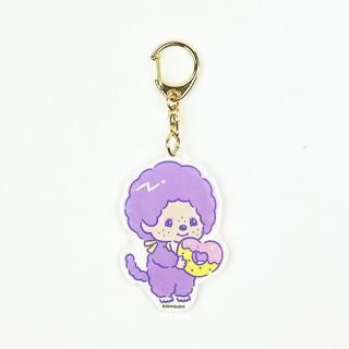 <img class='new_mark_img1' src='https://img.shop-pro.jp/img/new/icons15.gif' style='border:none;display:inline;margin:0px;padding:0px;width:auto;' />モンチッチ アクリルキーホルダー モンチッチくん パープル