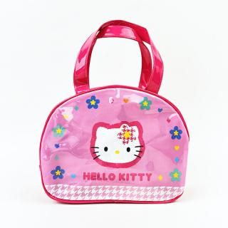 <img class='new_mark_img1' src='https://img.shop-pro.jp/img/new/icons15.gif' style='border:none;display:inline;margin:0px;padding:0px;width:auto;' />サンリオ ハローキティ ビニールボストンバッグ カオハナ プール キッズ
