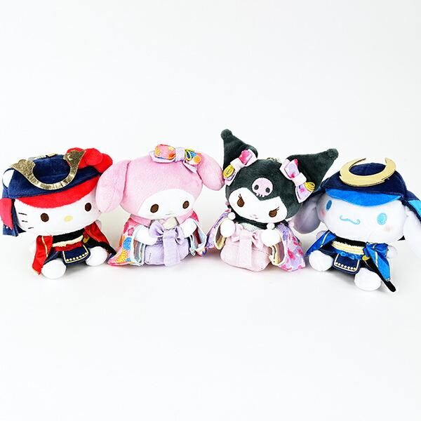 ギロロ クロミ コラボ むにゅぐるみS キーホルダー サンリオ - ケロロ軍曹×サンリオコラボ ギロロ×クロミ むにゅ