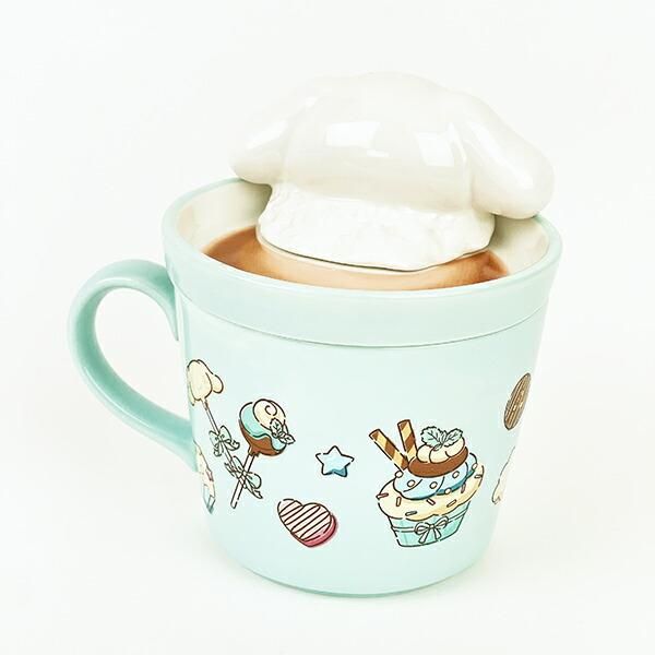 サンリオ シナモロール ラテアートマグカップ コップ シナモン