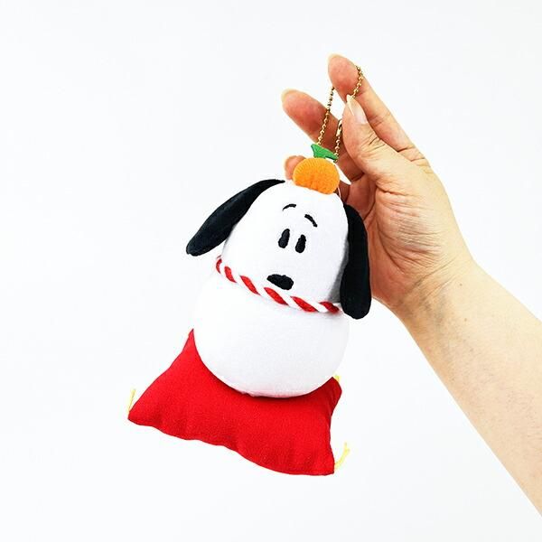 ミッフィーとスヌーピーのかがみもちぬい