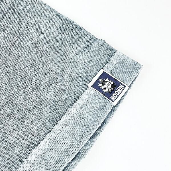 MOOMIN - ムーミン ピグメント刺繍Tシャツ(L) グレー アパレル MOOMIN ムーミン ピグメント刺繍Tシャツ(L) グレー アパレル MOOMIN