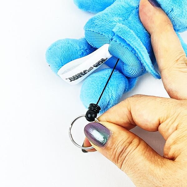 Tom Geri's pop-cute plush key case