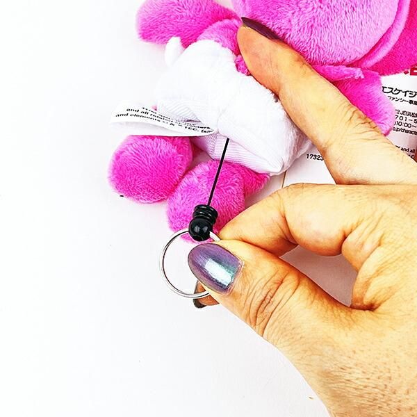 Tom Geri's pop-cute plush key case