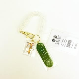 <img class='new_mark_img1' src='https://img.shop-pro.jp/img/new/icons15.gif' style='border:none;display:inline;margin:0px;padding:0px;width:auto;' />トムとジェリー ジェリー スプリングゴムチャーム キーホルダー トムジェリ