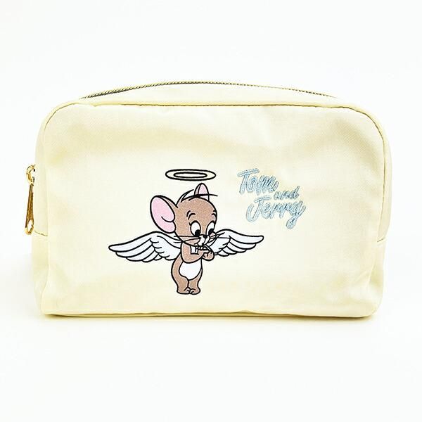 すどーザウルス　リバーシブルポーチ トムとジェリー ジェリー 天使と悪魔 リバーシブルポーチ