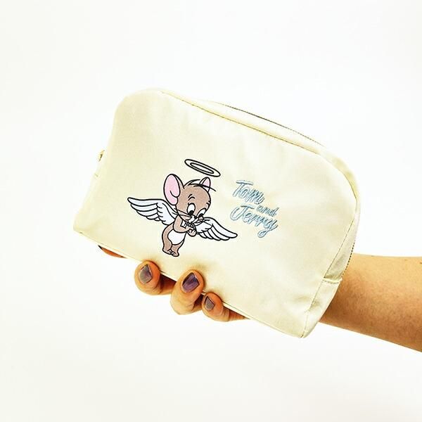 トムとジェリー ジェリー 天使と悪魔 リバーシブルポーチ