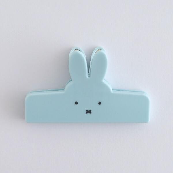 みっふぃさん専用 ミッフィー miffy フェイスクリップ ブルー 文具