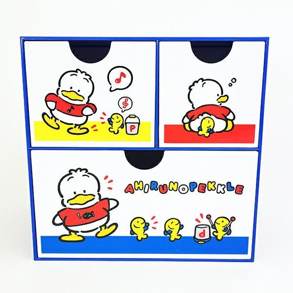 サンリオ あひるのペックル キャラチェスト 小物入れ 収納 インテリア Sanrio