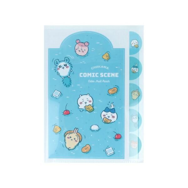 ちいかわ ダイカットクリアファイル フルーツポンチ 文具 日本製