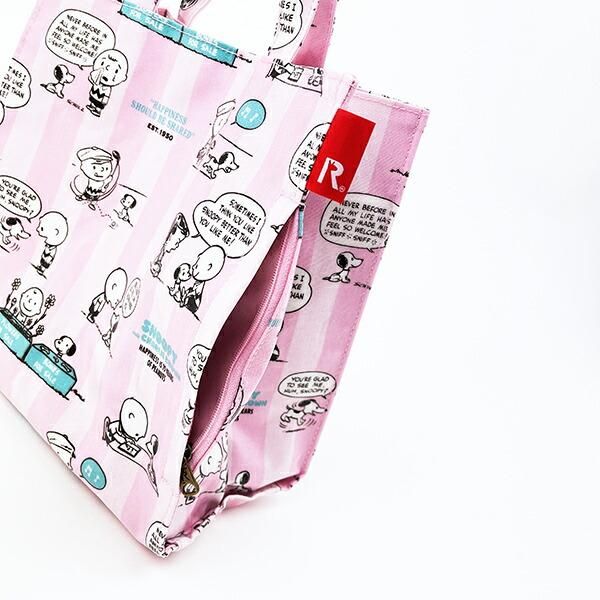 SNOOPY - スヌーピールートート スヌーピー スクエアトートバッグ(小) 50s SNOOPY ROOTOTE