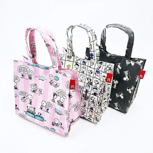 SNOOPY - スヌーピールートート スヌーピー スクエアトートバッグ(小) 50s SNOOPY ROOTOTE