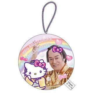 <img class='new_mark_img1' src='https://img.shop-pro.jp/img/new/icons15.gif' style='border:none;display:inline;margin:0px;padding:0px;width:auto;' />【予約品】《10月発売予定》サンリオ マツケンサンバ×ハローキティ もっちりマスコット レインボー キーホルダー 松平健 Sanrio