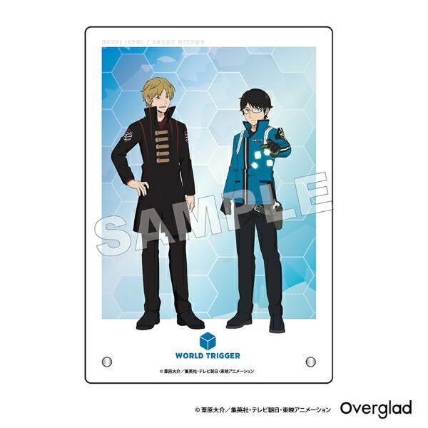 ワールドトリガー 三雲修&出水公平 アクリルパネル 自主練ver