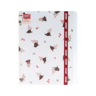 <img class='new_mark_img1' src='https://img.shop-pro.jp/img/new/icons15.gif' style='border:none;display:inline;margin:0px;padding:0px;width:auto;' />ムーミン リトルミイ ゴムバンド付クリアファイル5Ｐ＋Ｆ NLC 文具