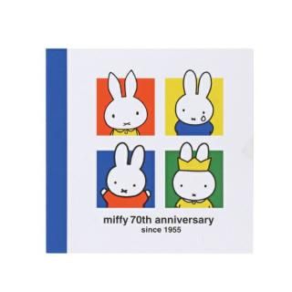 <img class='new_mark_img1' src='https://img.shop-pro.jp/img/new/icons15.gif' style='border:none;display:inline;margin:0px;padding:0px;width:auto;' />ミッフィー miffy 70th スクエアメモ ブロック 文具 日本製