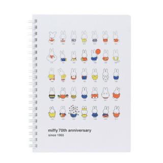 <img class='new_mark_img1' src='https://img.shop-pro.jp/img/new/icons15.gif' style='border:none;display:inline;margin:0px;padding:0px;width:auto;' />�ߥåե��� miffy 70th A5��󥰥Ρ��� ���� ʸ�� ������