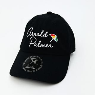 <img class='new_mark_img1' src='https://img.shop-pro.jp/img/new/icons15.gif' style='border:none;display:inline;margin:0px;padding:0px;width:auto;' />Arnold Palmer(アーノルドパーマー) 筆記体ロゴキャップ (ブラック) 帽子 アパレル