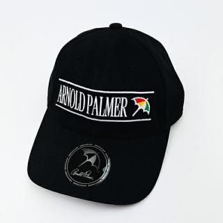 <img class='new_mark_img1' src='https://img.shop-pro.jp/img/new/icons15.gif' style='border:none;display:inline;margin:0px;padding:0px;width:auto;' />Arnold Palmer(アーノルドパーマー) ラインロゴキャップ (ブラック) 帽子 アパレル