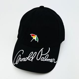 <img class='new_mark_img1' src='https://img.shop-pro.jp/img/new/icons15.gif' style='border:none;display:inline;margin:0px;padding:0px;width:auto;' />Arnold Palmer(アーノルドパーマー) つばロゴキャップ (ブラック) 帽子 アパレル