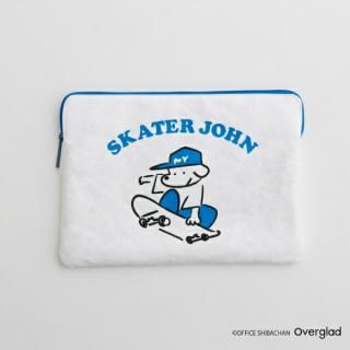 <img class='new_mark_img1' src='https://img.shop-pro.jp/img/new/icons15.gif' style='border:none;display:inline;margin:0px;padding:0px;width:auto;' />【予約品】《7月発売予定！》 SKATER JON (スケータージョン) フラットポーチ(M)