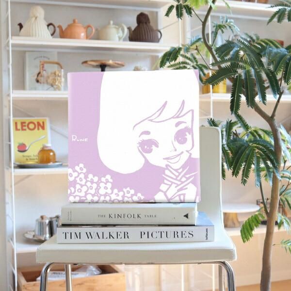 内藤ルネ　キャンバスアート 内藤ルネ(@runenaito_official ) キャンバスアート VINYL