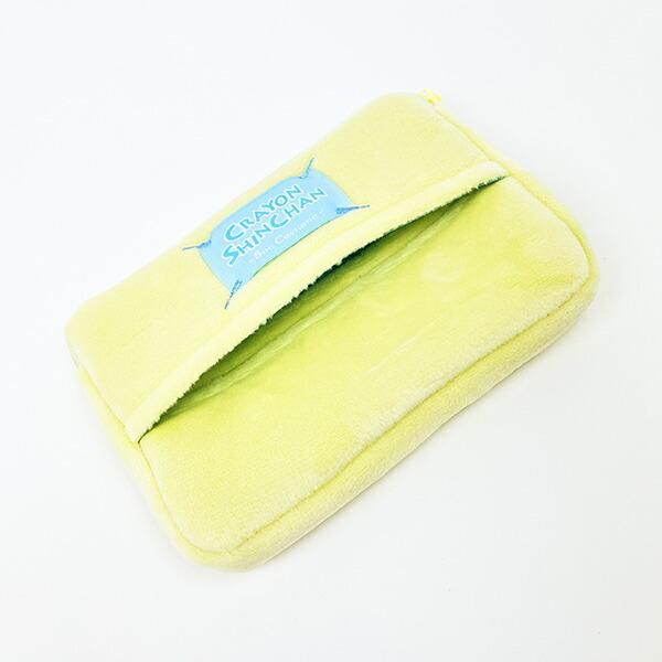 Crayon Shin-chan mini tissue pouch.
