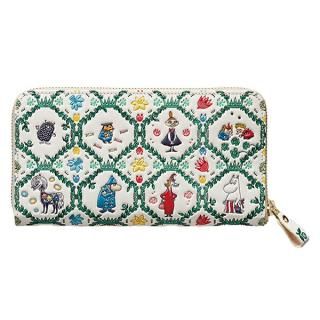 <img class='new_mark_img1' src='https://img.shop-pro.jp/img/new/icons15.gif' style='border:none;display:inline;margin:0px;padding:0px;width:auto;' />【予約品】≪8月発売予定≫ムーミン谷の仲間たち 浅草文庫 牛革製長財布 日本製 MOOMIN