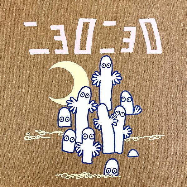 ムーミン ニョロニョロ トートバッグ ブラウン MOOMIN