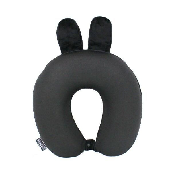 ミッフィー miffy 低反発ネックピロー (ブラック) 旅行