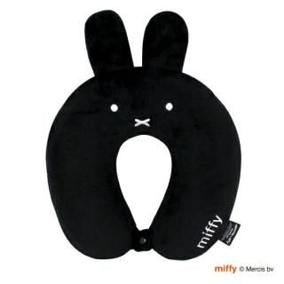 <img class='new_mark_img1' src='https://img.shop-pro.jp/img/new/icons15.gif' style='border:none;display:inline;margin:0px;padding:0px;width:auto;' />ミッフィー miffy 低反発ネックピロー (ブラック) 旅行