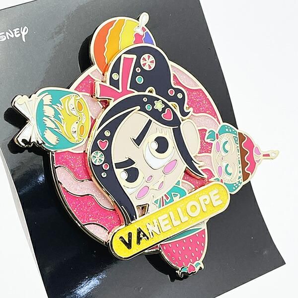 ディズニー シュガーラッシュ ヴァネロペ コレクションピンバッジ Disney